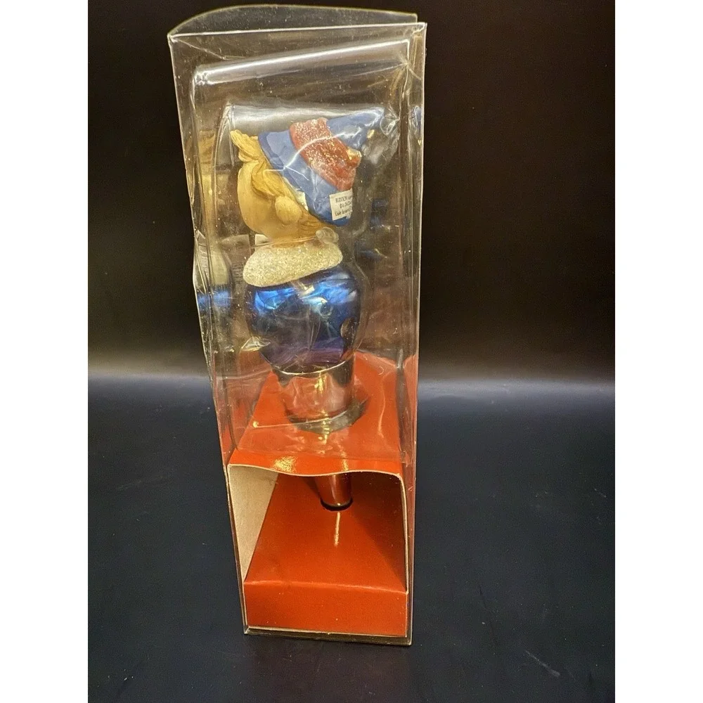 Hermey Elf Rudolph Red-Nosed Reindeer Bottle Stopper‎ Roman Inc 2003 NIB